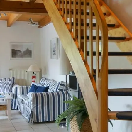 4 Personen Ferienhaus, Garten Mit Zaun Und Tor Feriehus Otterndorf