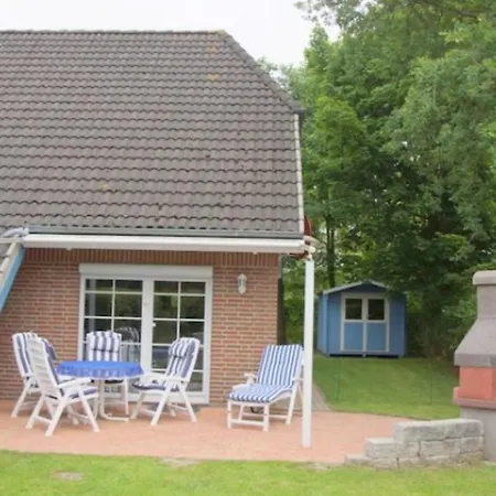 4 Personen Ferienhaus, Garten Mit Zaun Und Tor Feriehus