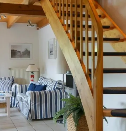 4 Personen Ferienhaus, Garten Mit Zaun Und Tor Hébergement de vacances Otterndorf