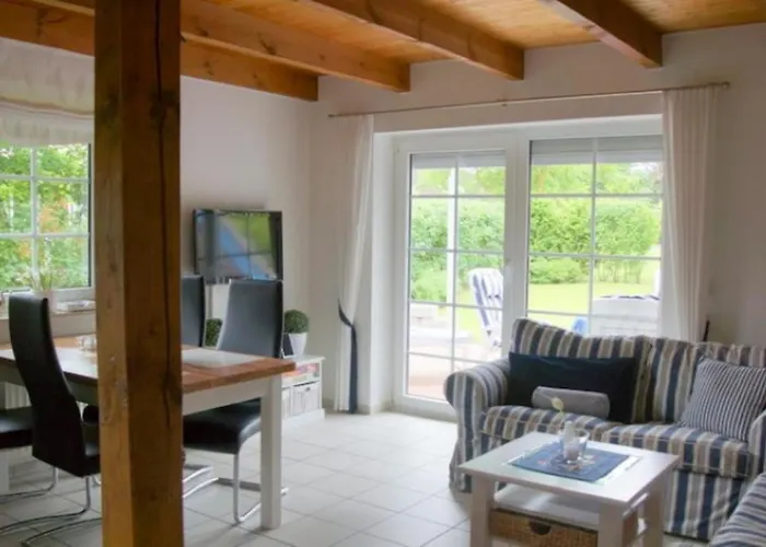 4 Personen Ferienhaus, Garten Mit Zaun Und Tor